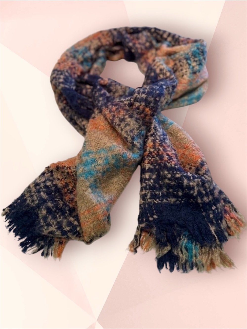Pretty Persuasions Plaid Blanket Scarf | Cozy & Stylish